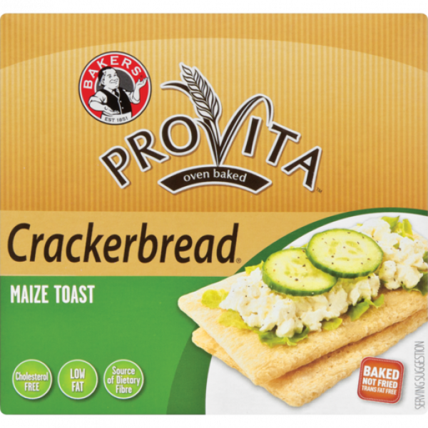 Bakers Crackerbread Maize Toast 125G