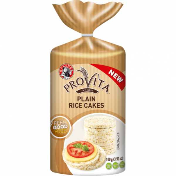 Bakers Provita Plain Rice Cakes 100G