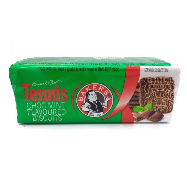 Bakers Tennis Choc Mint Biscuit 200G