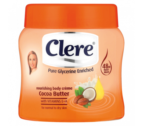 Clere Body Creme Cocoa Butter 500Ml