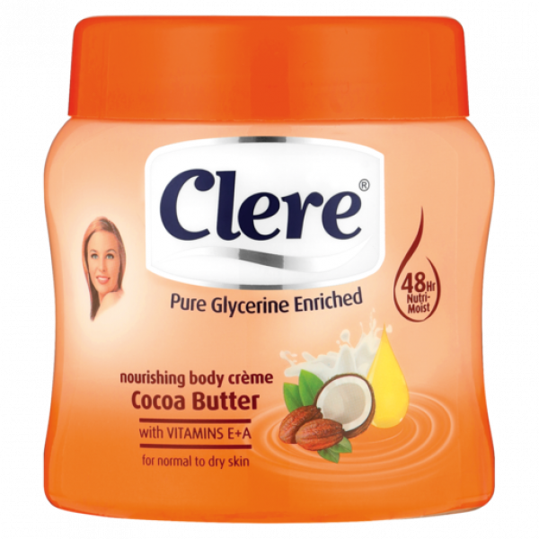 Clere Body Creme Cocoa Butter 500Ml