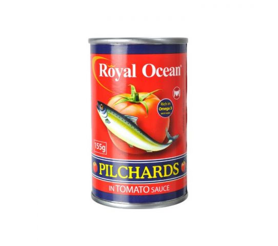 Royal Ocean Pilchards In Tomato Sauce 155G