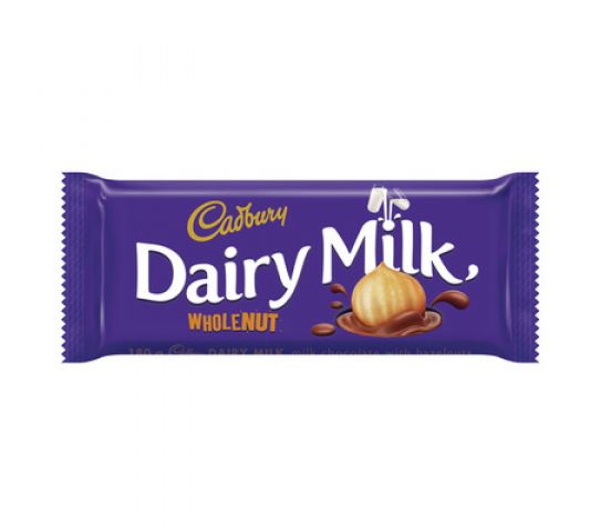 Cadbury Dairy Milk Wholenut Chocolate 150G