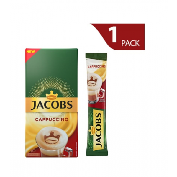 Jacobs Cappuccino Reduced Sugar 186G