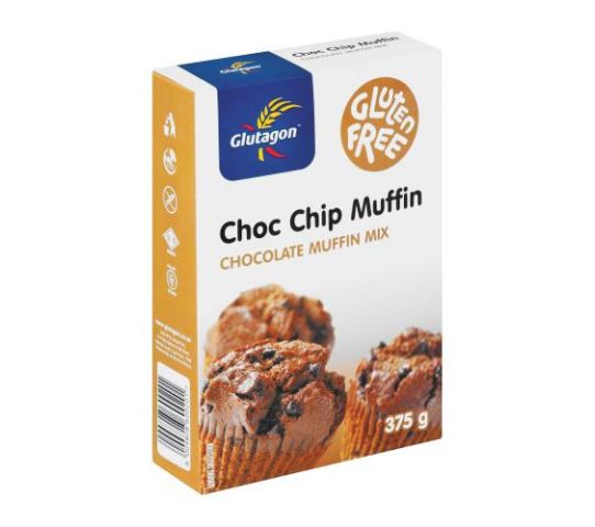 Glutagon Choc Chip Muffin Mix 375G