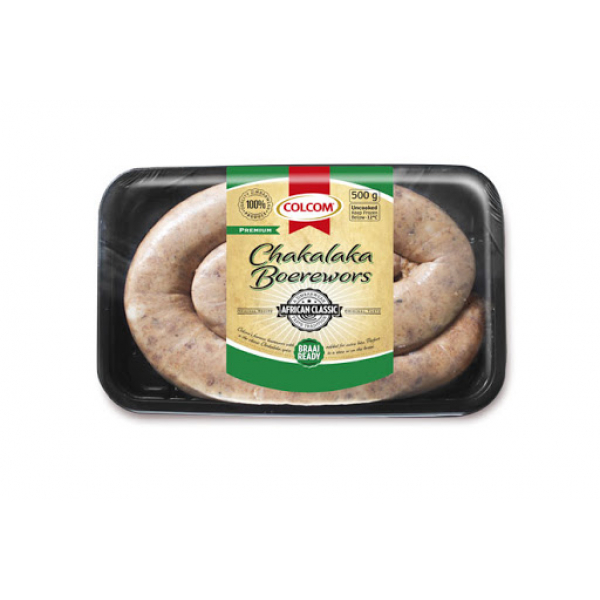 Colcom Chakalaka Boerewors 500G