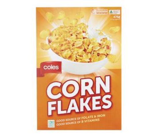 Coles Corn Flakes 500G
