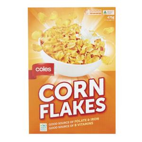 Coles Corn Flakes 500G