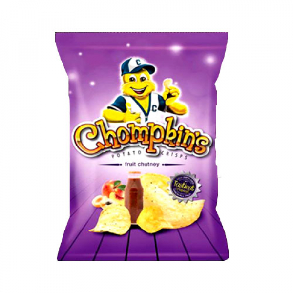 Chompkins Potato Crisps Fruit Chutney 100G