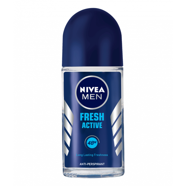 Nivea Roll On For Men Fresh Active 50Ml