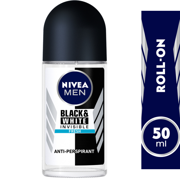 Nivea Roll On Invisible Black & White Fresh Fmale 50Ml