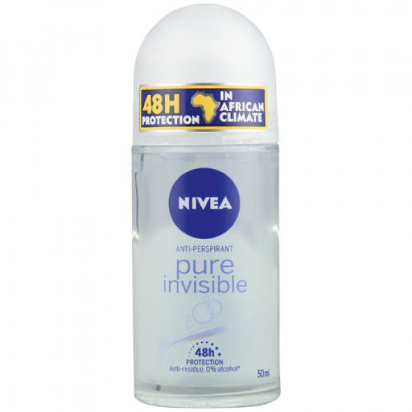 Nivea Roll On Pure Invisible 50Ml