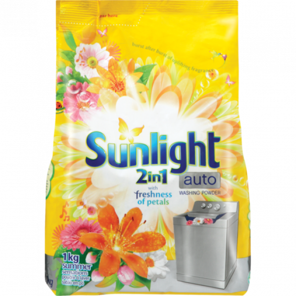 Sunlight Washing Powder Auto Summer 2In1 1Kg