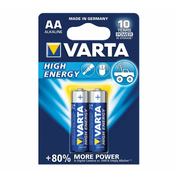 Varta High Energy Aa 2Pk