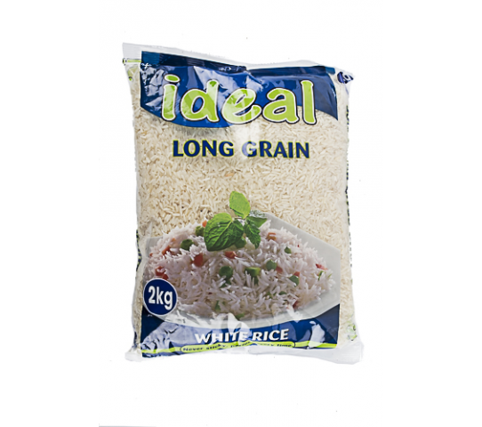 Ideal Value Long Grain White Rice 2Kg
