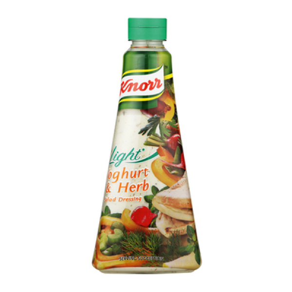 Knorr Light Yoghurt & Herb S Dressing 340Ml