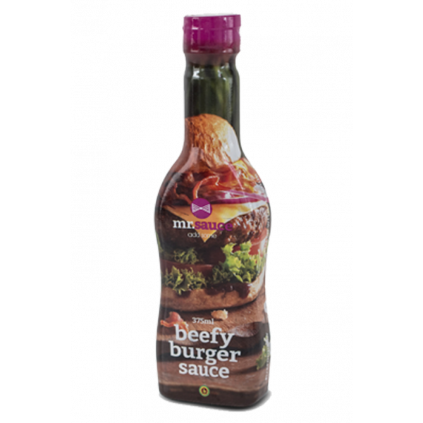 Mr Sauce Beefy Burger Sauce 375Ml