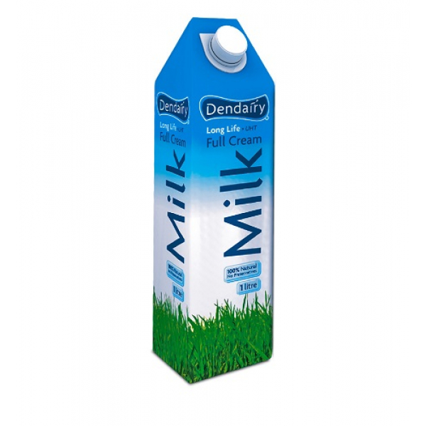 Dendairy Full Cream Uht Milk 1L