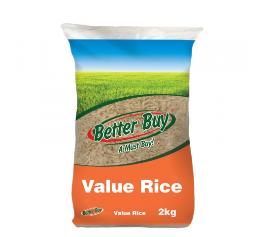 Better Buy Value Rice 2Kg
