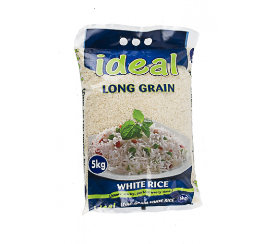Ideal Long Grain White Rice 5Kg