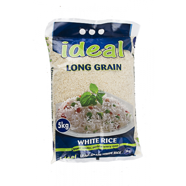 Ideal Long Grain White Rice 5Kg