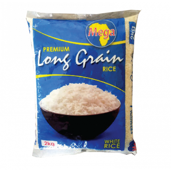 Mega Premium Long Grain Rice 2Kg