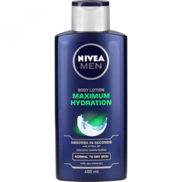 Nivea For Men Maximum Hydration Body Lotion 400Ml