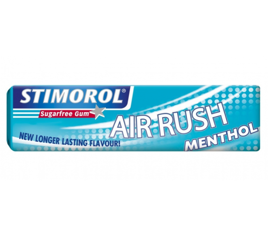 Stimorol Air Rush Sugar Free Menthol 14G 10Pc