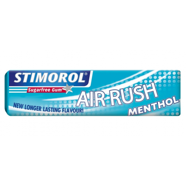 Stimorol Air Rush Sugar Free Menthol 14G 10Pc