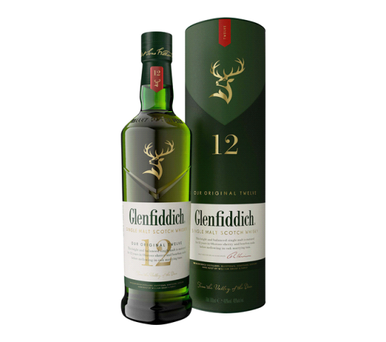 Glenfiddich Scotch Whisky 12Years 750Ml