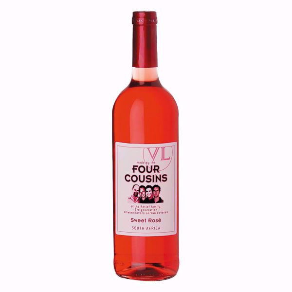 Four Cousins Sweet Rose Wine 750Ml