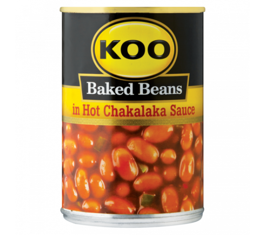 Koo Baked Beans In Hot Chakalaka 410G