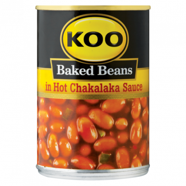 Koo Baked Beans In Hot Chakalaka 410G