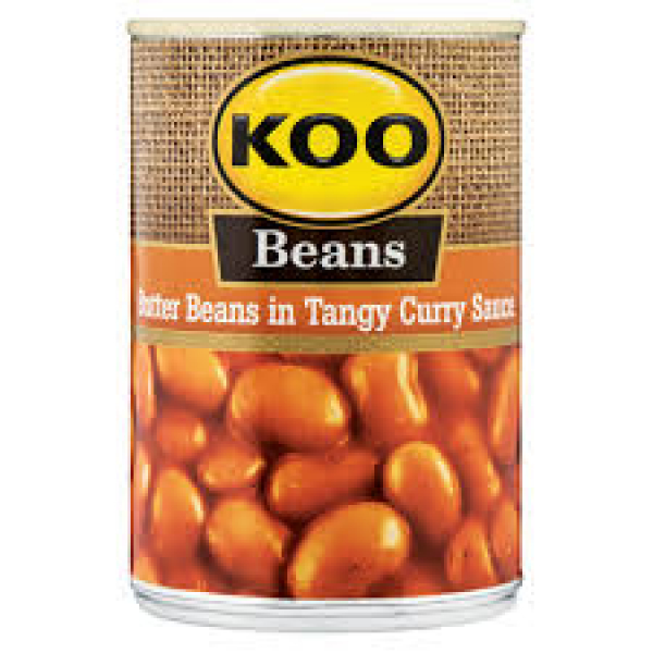 Koo Butter Beans In Curry Sauce 410G