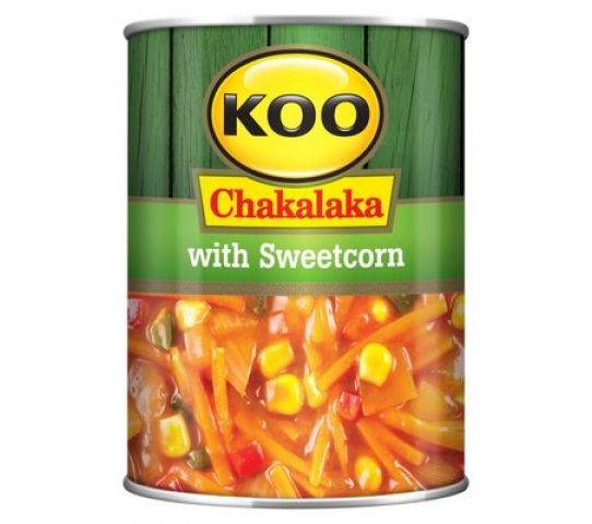 Koo Chakalaka With Sweetcorn 410G