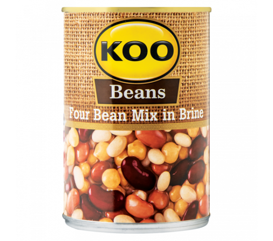 Koo Four Bean Mix In Brine 410G