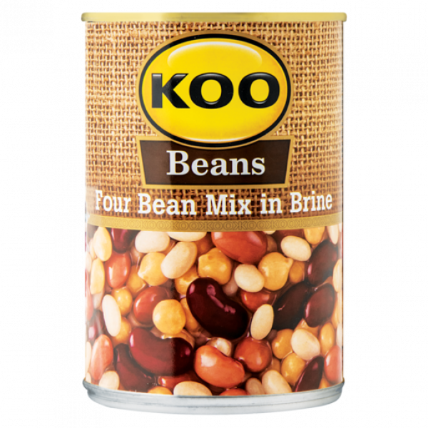 Koo Four Bean Mix In Brine 410G