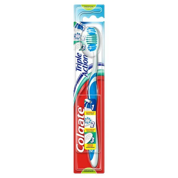 Colgate Toothbrush Tripple Action Med Each