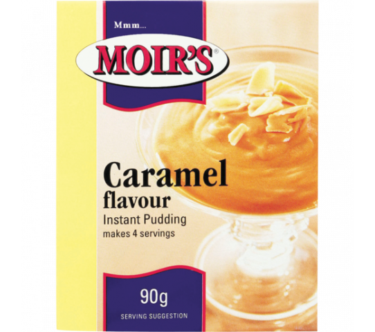 Moirs Instant Pudding Caramel 90G