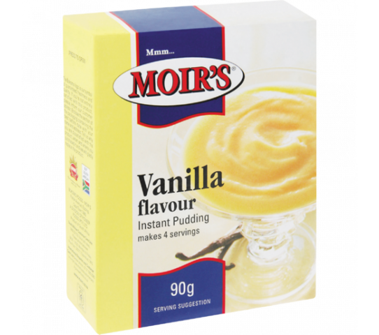 Moirs Instant Pudding Vanilla 90G