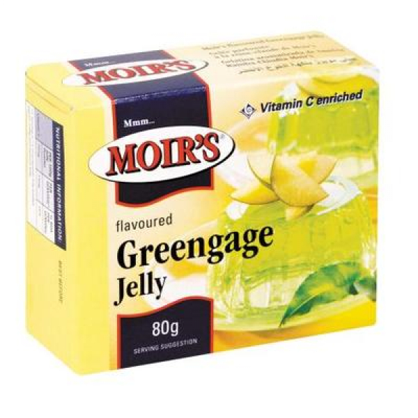 Moirs Jelly Powder Greengage 80G