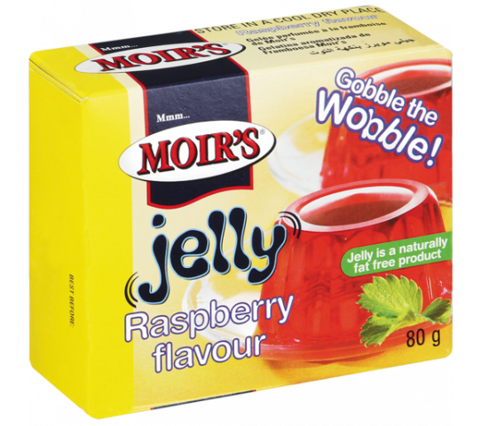 Moirs Jelly Powder Raspberry 80G
