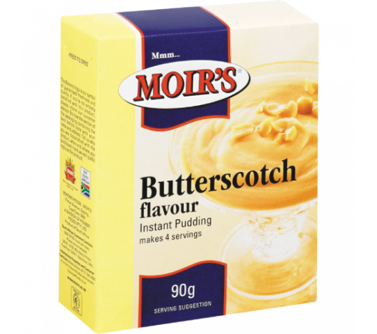 Moirs Instant Pudding Butterscotch 90G