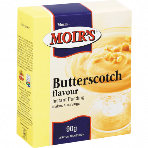 Moirs Instant Pudding Butterscotch 90G