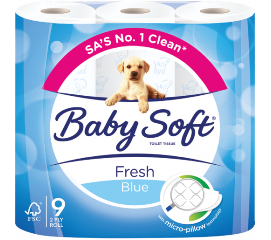 Baby Soft 2Ply Blue 9S