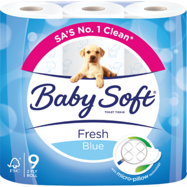 Baby Soft 2Ply Blue 9S