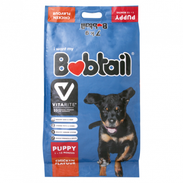 Bobtail Adult Puppy Chicken 7Kg