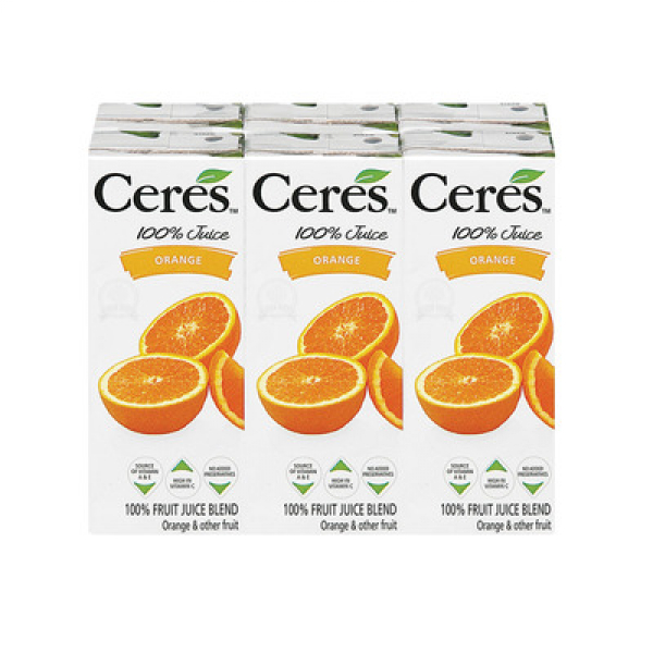 Ceres Fruit Juice Orange 200Ml