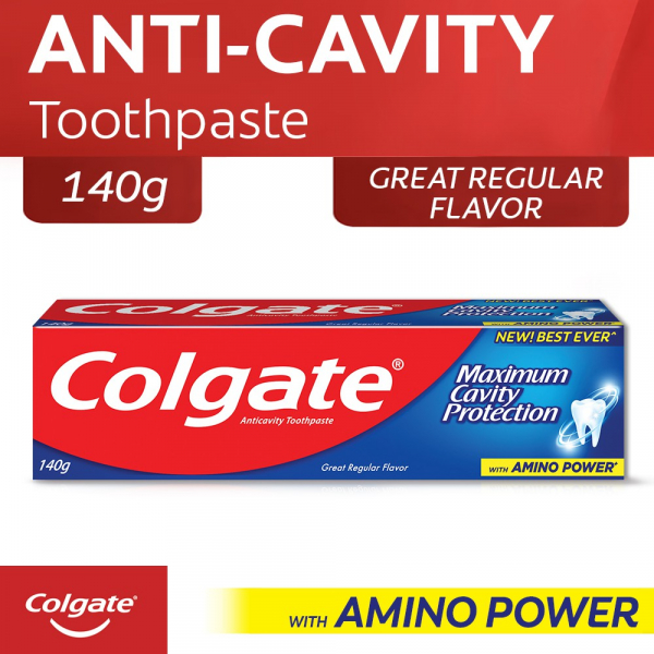 Colgate Maximum Cavity Protection Regular 140Ml