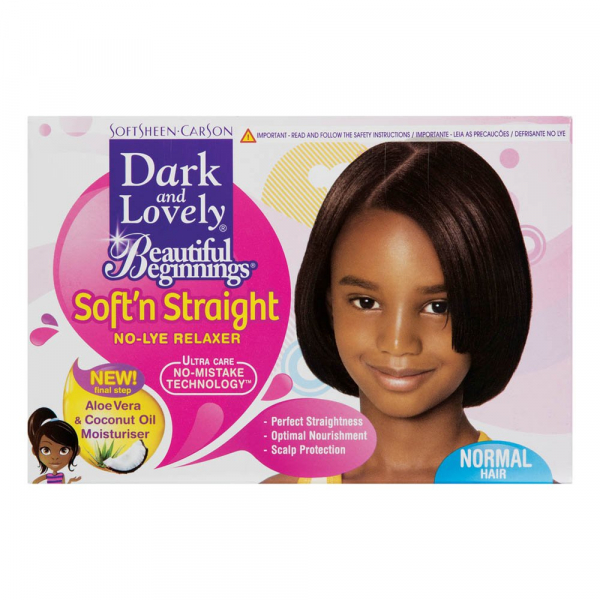 Dark Lovely Black Beginnings Normal Hair Kit